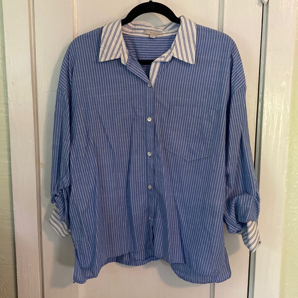 Crop Button Down